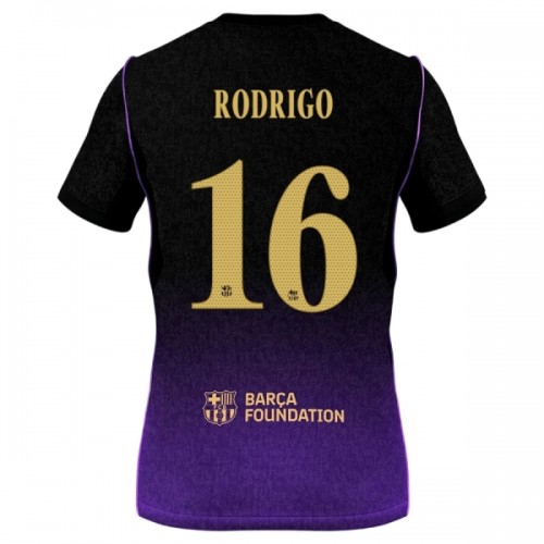 Fotbalový Dres FC Barcelona Rodrigo 16 Venkovní Dresy 2026-27 Fotbalový Dres FC Barcelona Rodrigo 16 Venkovní Dresy 2026-27