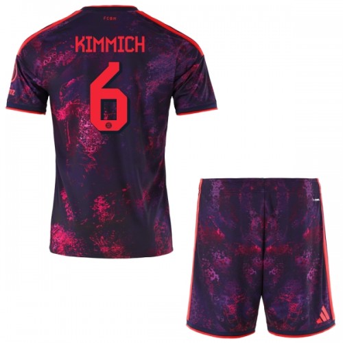 Dětský Fotbalový Dres FC Bayern Mnichov Kimmich 6 Alternativní Dresy 2026-27 Dětský Fotbalový Dres FC Bayern Mnichov Kimmich 6 Alternativní Dresy 2026-27