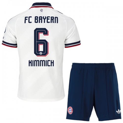 Dětský Fotbalový Dres FC Bayern Mnichov Kimmich 6 Venkovní Dresy 2026-27 Dětský Fotbalový Dres FC Bayern Mnichov Kimmich 6 Venkovní Dresy 2026-27