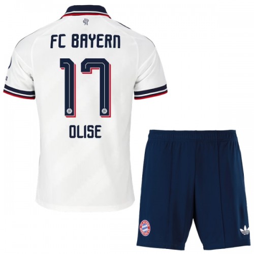 Dětský Fotbalový Dres FC Bayern Mnichov Olise 17 Venkovní Dresy 2026-27 Dětský Fotbalový Dres FC Bayern Mnichov Olise 17 Venkovní Dresy 2026-27