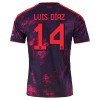 Fotbalový Dres FC Bayern Mnichov Luis Diaz 14 Alternativní Dresy 2026-27 Fotbalový Dres FC Bayern Mnichov Luis Diaz 14 Alternativní Dresy 2026-27