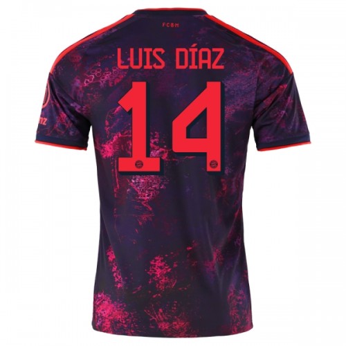 Fotbalový Dres FC Bayern Mnichov Luis Diaz 14 Alternativní Dresy 2026-27 Fotbalový Dres FC Bayern Mnichov Luis Diaz 14 Alternativní Dresy 2026-27