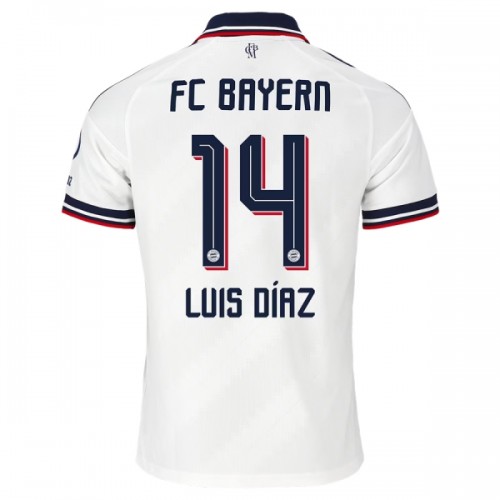 Fotbalový Dres FC Bayern Mnichov Luis Diaz 14 Venkovní Dresy 2026-27 Fotbalový Dres FC Bayern Mnichov Luis Diaz 14 Venkovní Dresy 2026-27