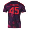 Fotbalový Dres FC Bayern Mnichov Pavlovic 45 Alternativní Dresy 2026-27 Fotbalový Dres FC Bayern Mnichov Pavlovic 45 Alternativní Dresy 2026-27