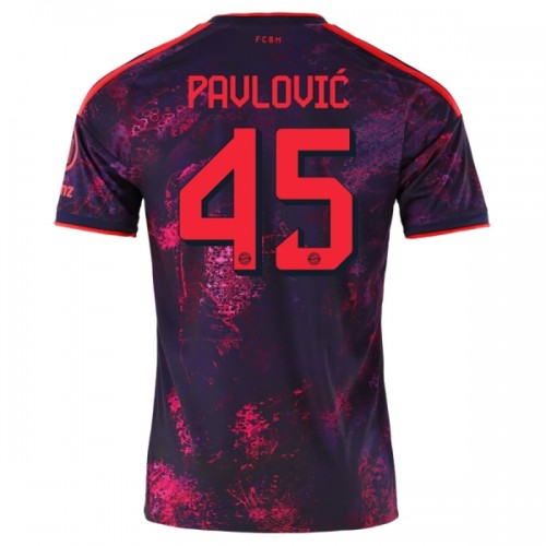 Fotbalový Dres FC Bayern Mnichov Pavlovic 45 Alternativní Dresy 2026-27 Fotbalový Dres FC Bayern Mnichov Pavlovic 45 Alternativní Dresy 2026-27