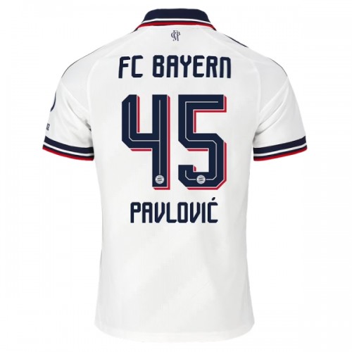 Fotbalový Dres FC Bayern Mnichov Pavlovic 45 Venkovní Dresy 2026-27 Fotbalový Dres FC Bayern Mnichov Pavlovic 45 Venkovní Dresy 2026-27