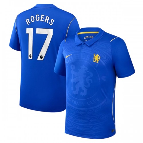 Fotbalový Dres Chelsea Rogers 17 Domácí Dresy 2026-27 Fotbalový Dres Chelsea Rogers 17 Domácí Dresy 2026-27
