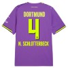 Fotbalový Dres Borussia Dortmund N. Schlotterbeck 4 Alternativní Dresy 2026-27 Fotbalový Dres Borussia Dortmund N. Schlotterbeck 4 Alternativní Dresy 2026-27
