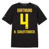 Fotbalový Dres Borussia Dortmund N. Schlotterbeck 4 Venkovní Dresy 2026-27 Fotbalový Dres Borussia Dortmund N. Schlotterbeck 4 Venkovní Dresy 2026-27