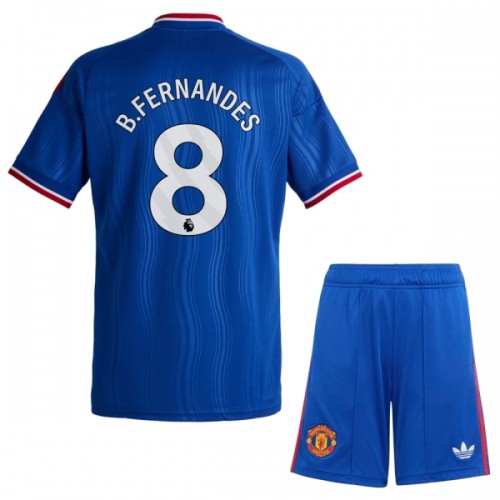 Dětský Fotbalový Dres Manchester United B. Fernandes 8 Venkovní Dresy 2026-27 Dětský Fotbalový Dres Manchester United B. Fernandes 8 Venkovní Dresy 2026-27