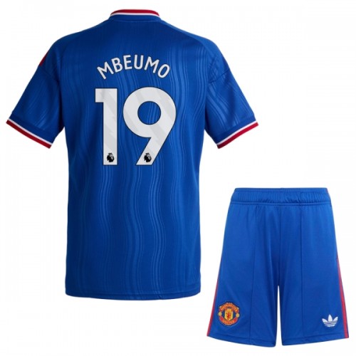 Dětský Fotbalový Dres Manchester United Mbeumo 19 Venkovní Dresy 2026-27 Dětský Fotbalový Dres Manchester United Mbeumo 19 Venkovní Dresy 2026-27