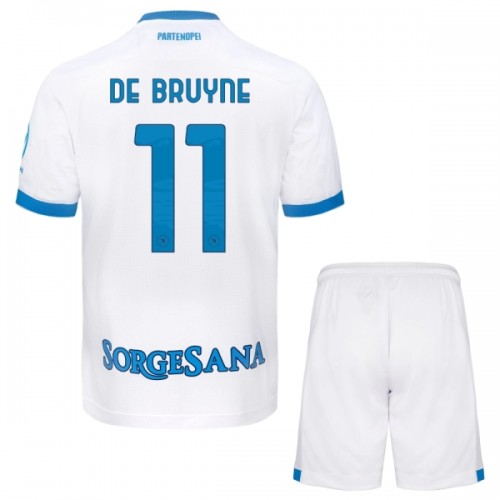 Dětský Fotbalový Dres SSC Neapol De Bruyne 11 Venkovní Dresy 2026-27 Dětský Fotbalový Dres SSC Neapol De Bruyne 11 Venkovní Dresy 2026-27