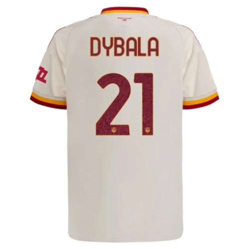 Fotbalový Dres AS Řím Dybala 21 Venkovní Dresy 2026-27 Fotbalový Dres AS Řím Dybala 21 Venkovní Dresy 2026-27