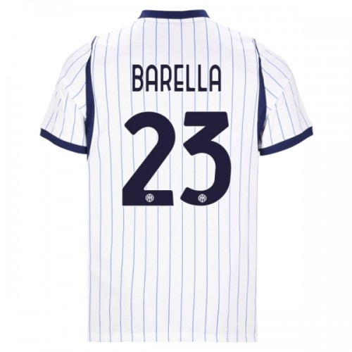 Fotbalový Dres Inter Milán Barella 23 Venkovní Dresy 2026-27 Fotbalový Dres Inter Milán Barella 23 Venkovní Dresy 2026-27
