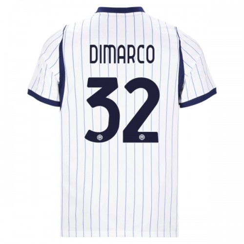 Fotbalový Dres Inter Milán Dimarco 32 Venkovní Dresy 2026-27 Fotbalový Dres Inter Milán Dimarco 32 Venkovní Dresy 2026-27