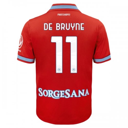 Fotbalový Dres SSC Neapol De Bruyne 11 Alternativní Dresy 2026-27 Fotbalový Dres SSC Neapol De Bruyne 11 Alternativní Dresy 2026-27