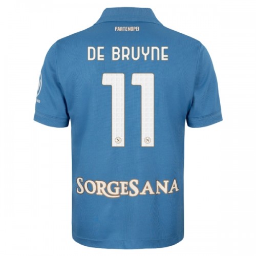 Fotbalový Dres SSC Neapol De Bruyne 11 Domácí Dresy 2026-27 Fotbalový Dres SSC Neapol De Bruyne 11 Domácí Dresy 2026-27