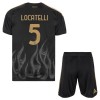 Dětský Fotbalový Dres Juventus Locatelli 5 Alternativní Dresy 2026-27 Dětský Fotbalový Dres Juventus Locatelli 5 Alternativní Dresy 2026-27