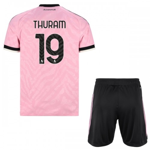 Dětský Fotbalový Dres Juventus Thuram 19 Venkovní Dresy 2026-27 Dětský Fotbalový Dres Juventus Thuram 19 Venkovní Dresy 2026-27