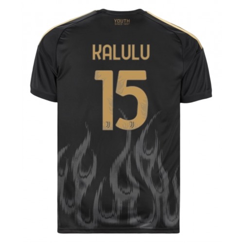 Fotbalový Dres Juventus Kalulu 15 Alternativní Dresy 2026-27 Fotbalový Dres Juventus Kalulu 15 Alternativní Dresy 2026-27