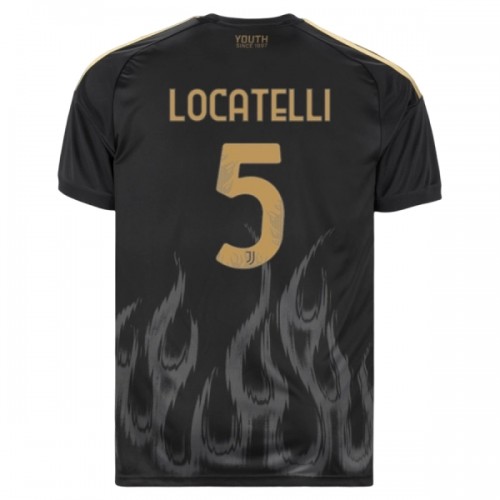 Fotbalový Dres Juventus Locatelli 5 Alternativní Dresy 2026-27 Fotbalový Dres Juventus Locatelli 5 Alternativní Dresy 2026-27