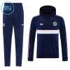 Dětský Bayern Mnichov Hoodie Tréninkový Mikina 2026-27 Navy