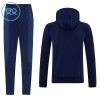 Dětský Bayern Mnichov Hoodie Tréninkový Mikina 2026-27 Navy