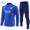 Dětský Inter Milán Tréninkový Mikina Čtvrt Zip 2026-27 Modrá