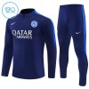 Dětský Inter Milán Tréninkový Mikina Čtvrt Zip 2026-27 Modrá Dětský Inter Milán Tréninkový Mikina Čtvrt Zip 2026-27 Modrá