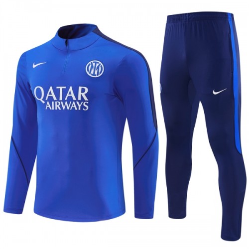 Inter Milán Tréninkový Mikina Čtvrt Zip 2026-27 Modrá Inter Milán Tréninkový Mikina Čtvrt Zip 2026-27 Modrá