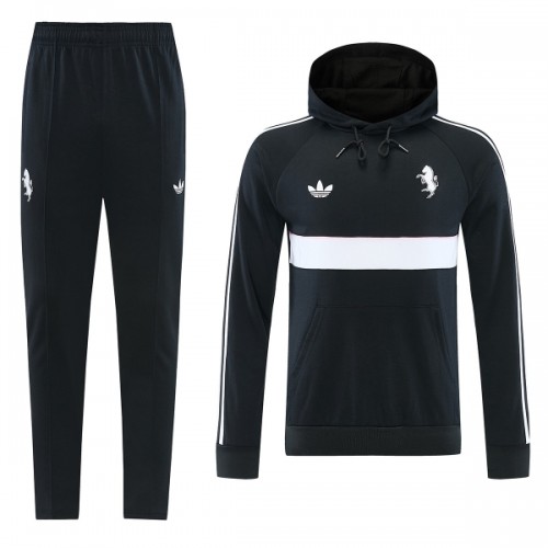 Juventus Hoodie Tréninkový Mikina 2026-27 Černá Juventus Hoodie Tréninkový Mikina 2026-27 Černá