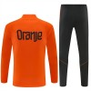 Nizozemsko Tréninkový Mikina Čtvrt Zip 2026-27 Oranžový