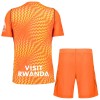 Dětský Fotbalový Dres Atlético Madrid Brankářské 2026-27 Oranžový