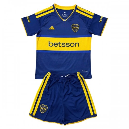 Dětský Fotbalový Dres CA Boca Juniors Domácí Dresy 2026-27 Dětský Fotbalový Dres CA Boca Juniors Domácí Dresy 2026-27