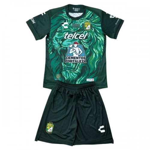 Dětský Fotbalový Dres Club Leon Domácí Dresy 2026-27 Dětský Fotbalový Dres Club Leon Domácí Dresy 2026-27