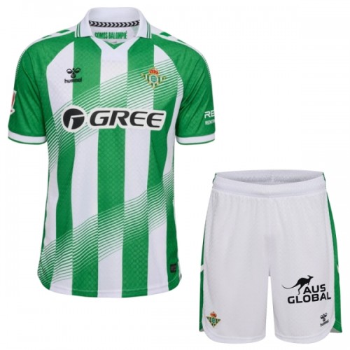 Dětský Fotbalový Dres Real Betis Domácí Dresy 2026-27 Dětský Fotbalový Dres Real Betis Domácí Dresy 2026-27