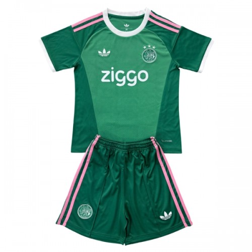 Dětský Fotbalový Dres Ajax Amsterdam Brankářské 2026-27 Zelená Dětský Fotbalový Dres Ajax Amsterdam Brankářské 2026-27 Zelená