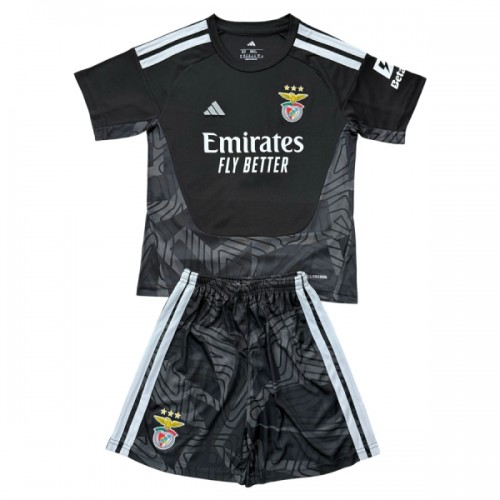 Dětský Fotbalový Dres Benfica Lisabon Brankářské 2026-27 Černá Dětský Fotbalový Dres Benfica Lisabon Brankářské 2026-27 Černá