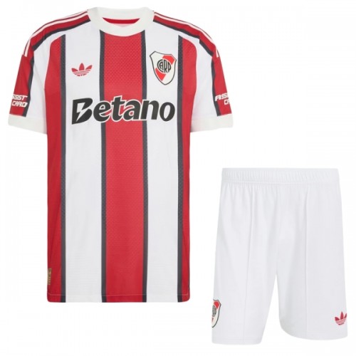 Dětský Fotbalový Dres CA River Plate Venkovní Dresy 2026-27 Dětský Fotbalový Dres CA River Plate Venkovní Dresy 2026-27