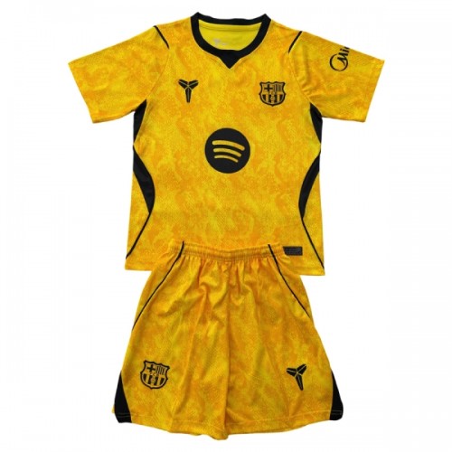 Dětský Fotbalový Dres FC Barcelona Venkovní Dresy Brankářské 2026-27 Žlutá Dětský Fotbalový Dres FC Barcelona Venkovní Dresy Brankářské 2026-27 Žlutá