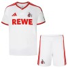 Dětský Fotbalový Dres FC Köln Domácí Dresy 2026-27 Dětský Fotbalový Dres FC Köln Domácí Dresy 2026-27