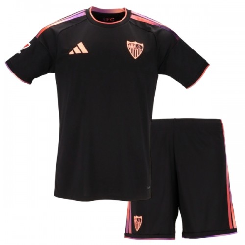 Dětský Fotbalový Dres Sevilla FC Alternativní Dresy 2026-27 Dětský Fotbalový Dres Sevilla FC Alternativní Dresy 2026-27