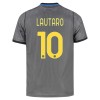 Dětský Fotbalový Dres Inter Milán Lautaro 10 Alternativní Dresy 2026-27