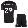 Dětský Fotbalový Dres Liverpool B. Barcola 29 Alternativní Dresy 2026-27 Dětský Fotbalový Dres Liverpool B. Barcola 29 Alternativní Dresy 2026-27