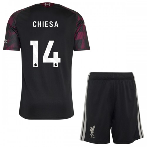 Dětský Fotbalový Dres Liverpool Chiesa 14 Alternativní Dresy 2026-27 Dětský Fotbalový Dres Liverpool Chiesa 14 Alternativní Dresy 2026-27