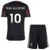Dětský Fotbalový Dres Liverpool Mac Allister 10 Alternativní Dresy 2026-27 Dětský Fotbalový Dres Liverpool Mac Allister 10 Alternativní Dresy 2026-27