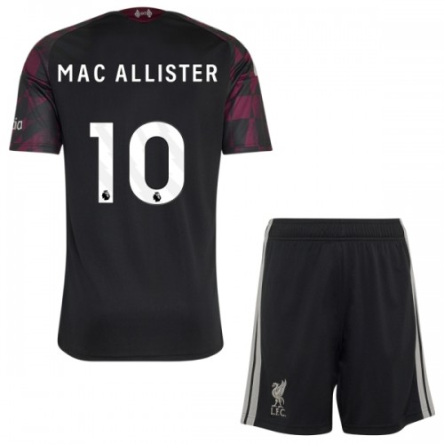 Dětský Fotbalový Dres Liverpool Mac Allister 10 Alternativní Dresy 2026-27 Dětský Fotbalový Dres Liverpool Mac Allister 10 Alternativní Dresy 2026-27