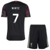 Dětský Fotbalový Dres Liverpool Wirtz 7 Alternativní Dresy 2026-27 Dětský Fotbalový Dres Liverpool Wirtz 7 Alternativní Dresy 2026-27
