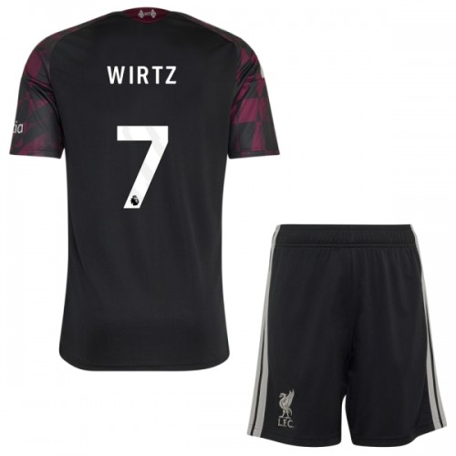 Dětský Fotbalový Dres Liverpool Wirtz 7 Alternativní Dresy 2026-27 Dětský Fotbalový Dres Liverpool Wirtz 7 Alternativní Dresy 2026-27