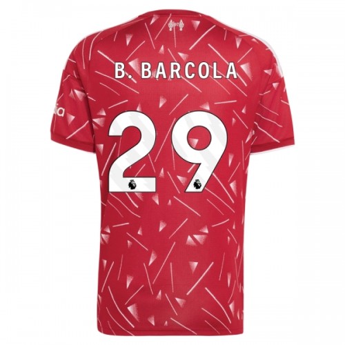 Fotbalový Dres Liverpool B. Barcola 29 Domácí Dresy 2026-27 Fotbalový Dres Liverpool B. Barcola 29 Domácí Dresy 2026-27
